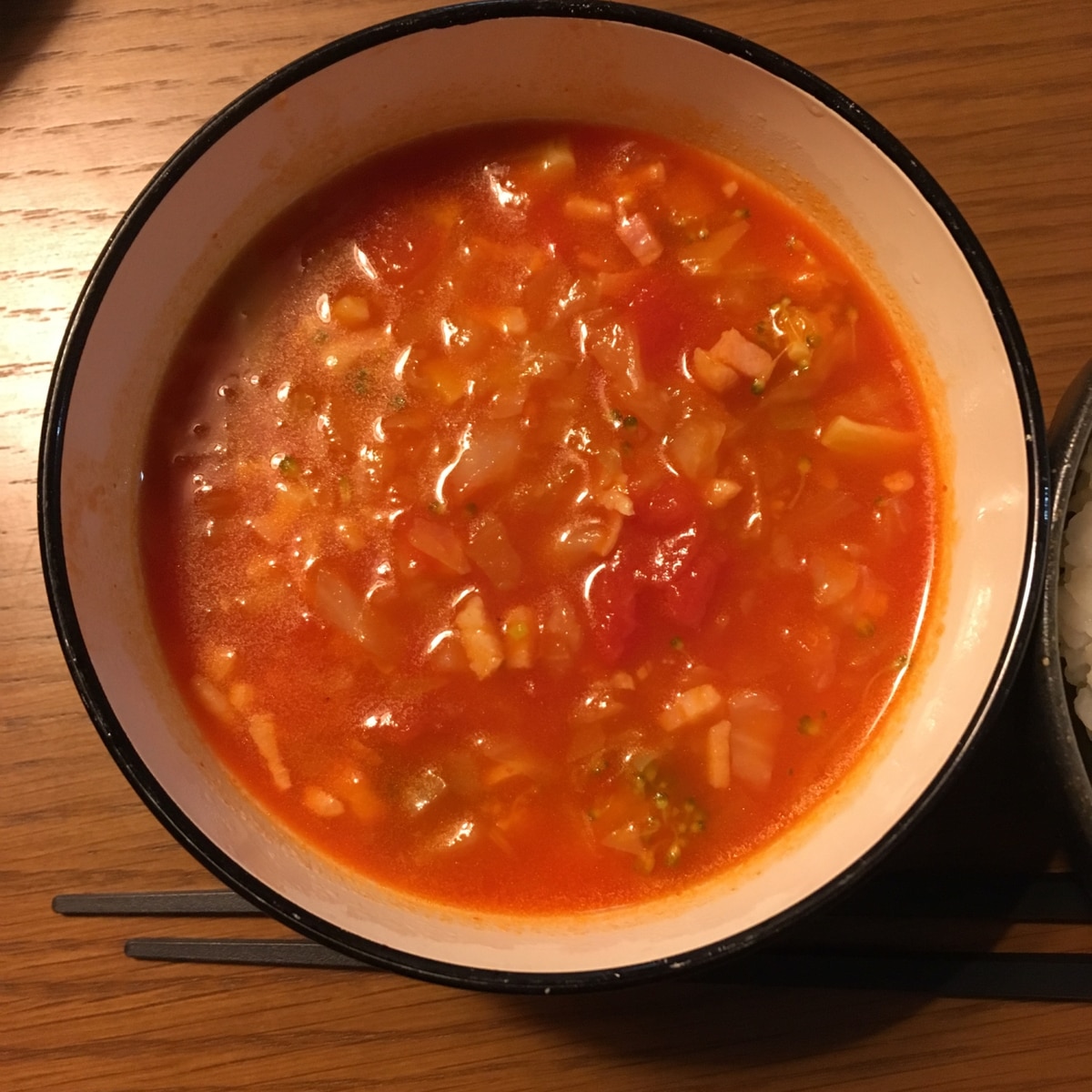 コンソメ無しでもとっても美味しいトマトスープ レシピ 作り方 By Chulaumi Cafe 楽天レシピ コンソメ無しでもとっても美味しいトマトスープ レシピ 作り方 By Chulaumi Cafe 楽天レシピ